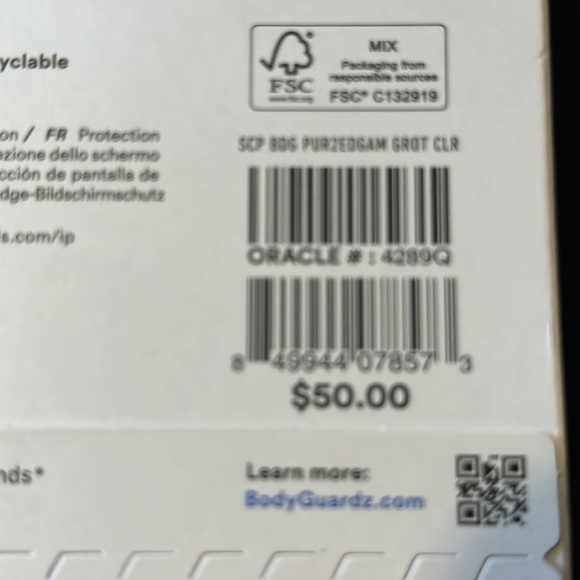 BodyGuardz Pure 2 Edge iPhone 13 Pro Max Screen Protector - Picture 3 of 3